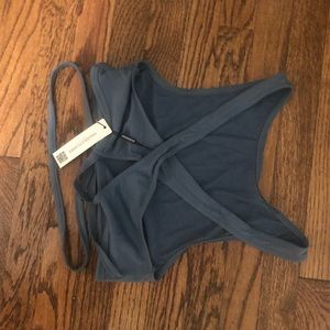 NEW Blue Cross Back Tank